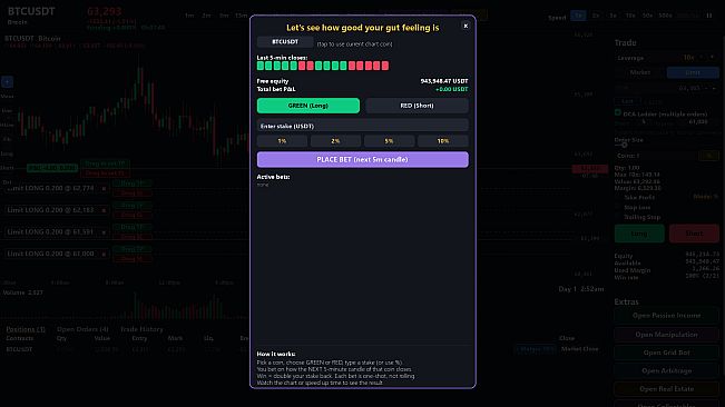 Bull&Bear Crypto Trading Simulator