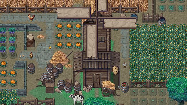 RPG Maker MZ - Winlu Fantasy Exterior Add-on: Farm Tiles