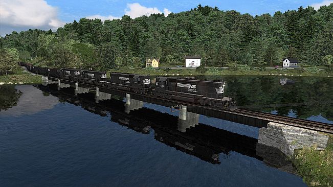 Train Simulator: Norfolk Southern Saluda Grade Route Add-On