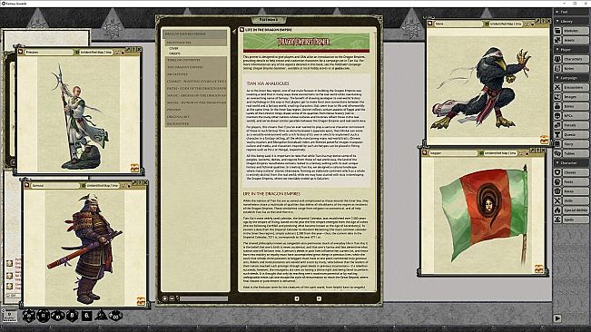 Fantasy Grounds - Pathfinder RPG - Pathfinder Player Companion: Dragon Empires Primer