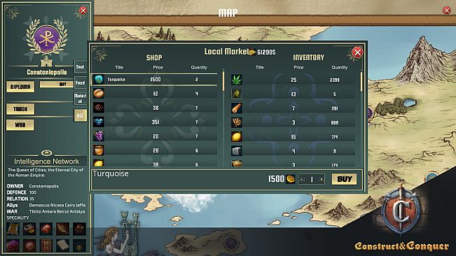 Construct&Conquer:The Levant in the 12th Century