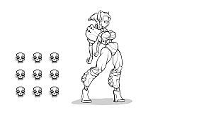 Shell Girls in Puzzle Skulls