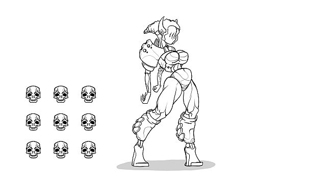 Shell Girls in Puzzle Skulls