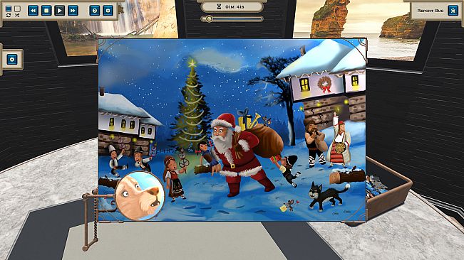 Masters of Puzzle - Christmas Edition: A Visitor in the Village Square