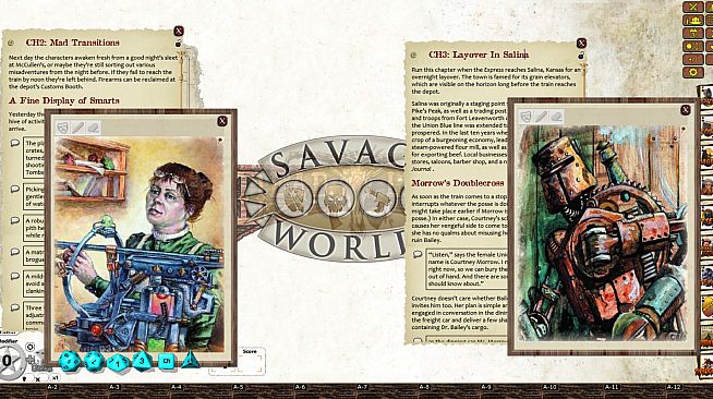 Fantasy Grounds - Deadlands Reloaded: Murder on the Hellstromme Express