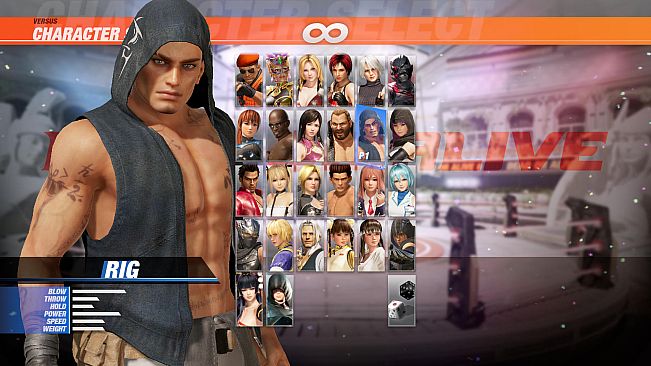 DOA6 Character: Rig