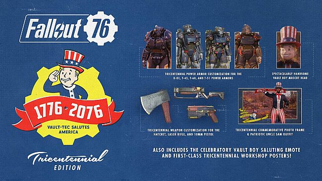 Fallout 76 Tricentennial Edition