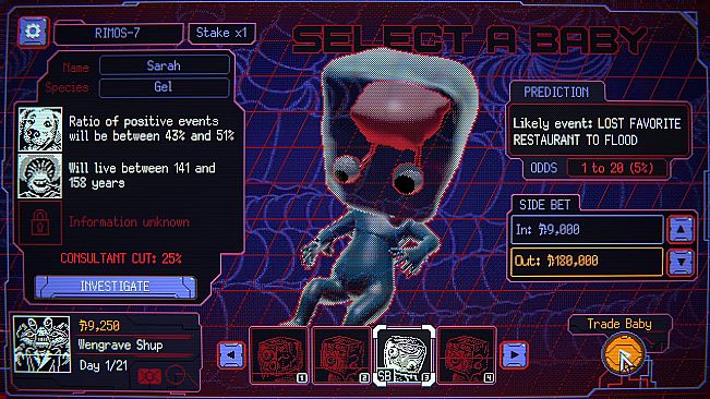 Space Warlord Baby Trading Simulator