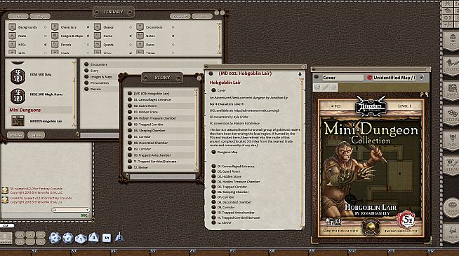 Fantasy Grounds - Mini-Dungeon Collection: Hobgoblin Lair (5E)