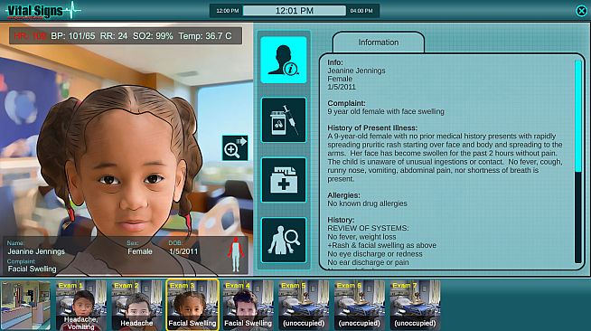 Vital Signs: ED - Pediatric Rare Disease Package