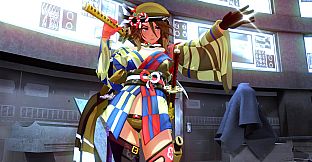 OneeChanbara ORIGIN - Exclusive Aya Costume: Saki's Fantasy Brocade Yellow