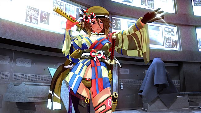 OneeChanbara ORIGIN - Exclusive Aya Costume: Saki's Fantasy Brocade Yellow