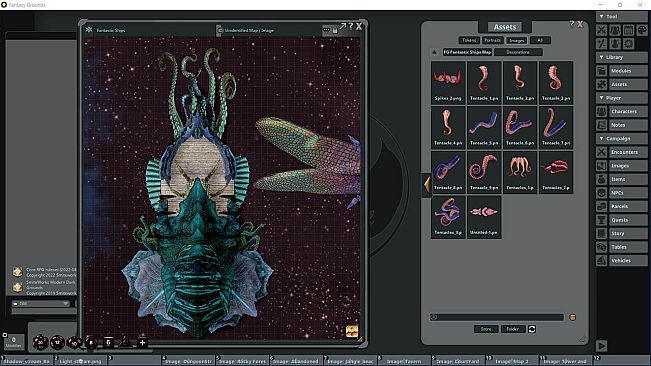 Fantasy Grounds - FG Fantastic Ships Map Pack