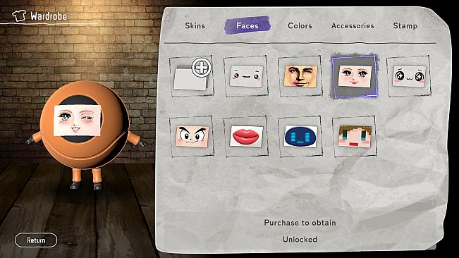 PICK A BOO Skin "Expression Set (Shojo Manga)"