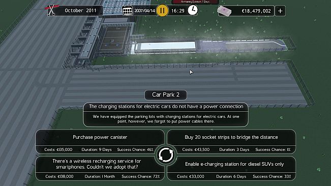 Chaotic Airport Construction Manager