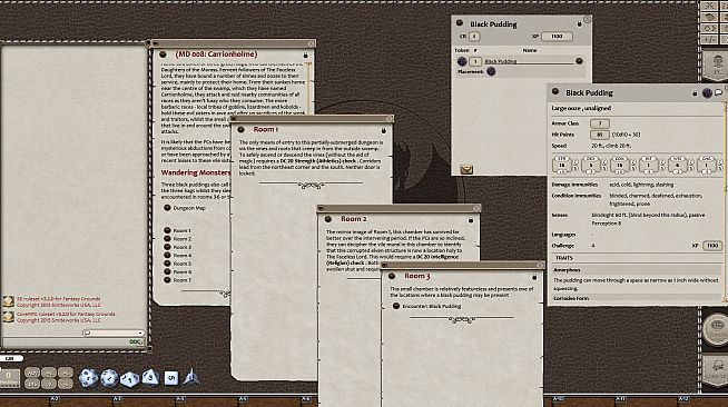Fantasy Grounds - Mini-Dungeon #008: Carrionholme (5E)