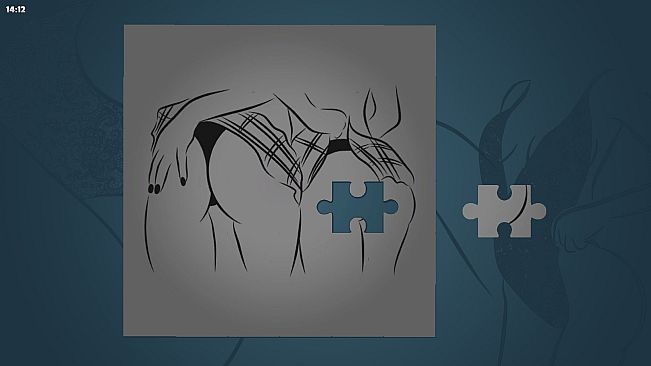 LineArt Jigsaw Puzzle - Erotica