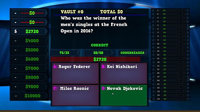 Trivia Vault: Tennis Trivia