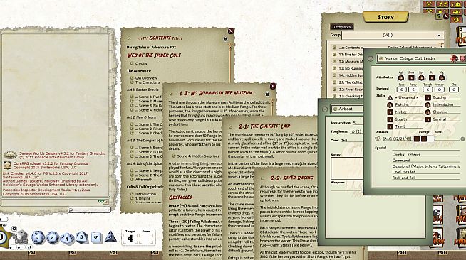 Fantasy Grounds - Daring Tales of Adventure #02 - Web of the Spider Cult (Savage Worlds)