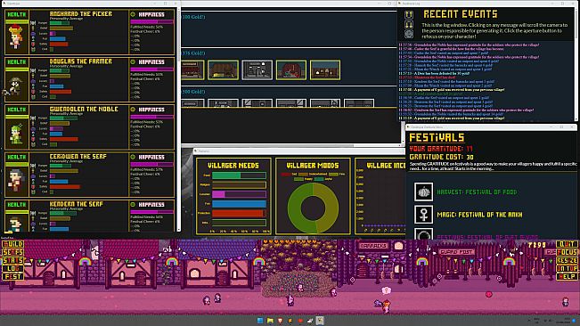 Desktopia: A Desktop Village Simulator