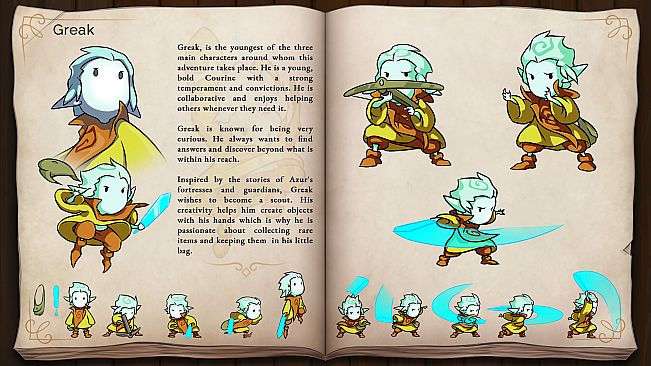 Greak: Memories of Azur - Digital Artbook