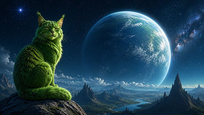 Puzzles: Space Cats