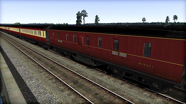 TS Marketplace: LMS P1&P2 BR Crimson & Cream Coach Pack Add-On