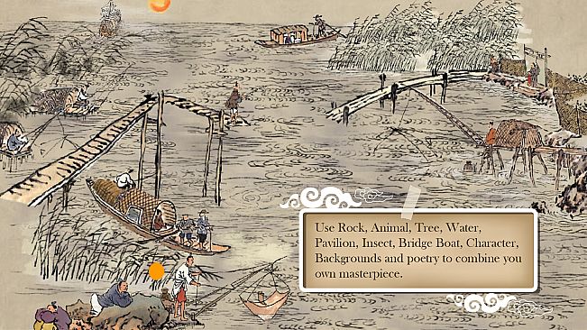 Chinese Ink Painting Puzzle & Creator / 國畫拼圖創作家