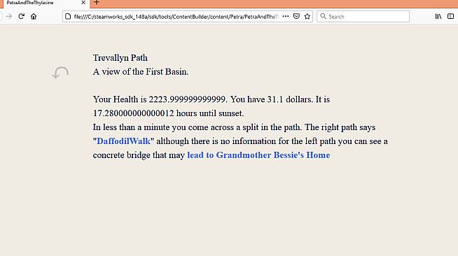 Petra and The Thylacine