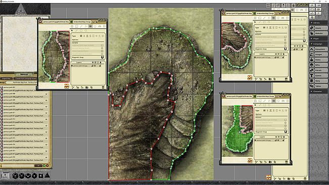 Fantasy Grounds - Pathfinder RPG - Map Pack - Urban Sites