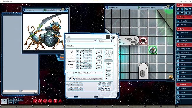 Fantasy Grounds - Starfinder RPG - The Starfinder Four vs. The Hardlight Harlequin