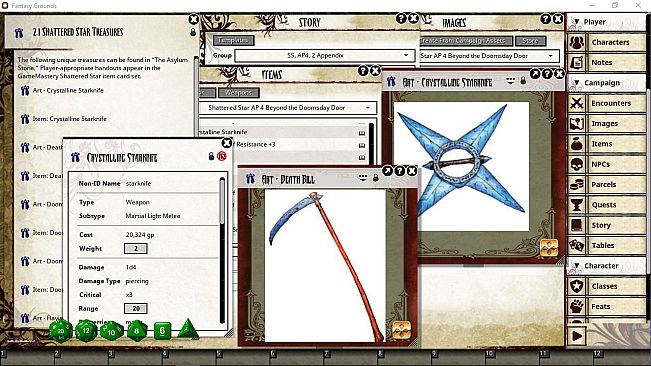 Fantasy Grounds - Pathfinder RPG - Shattered Star AP 4: Beyond the Doomsday Door