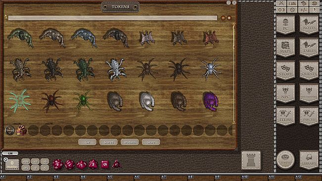 Fantasy Grounds - Jans Token Pack 26 - Forest Creatures