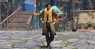 Monster Hunter Rise - "Fall Scarf" Hunter layered Armor Piece