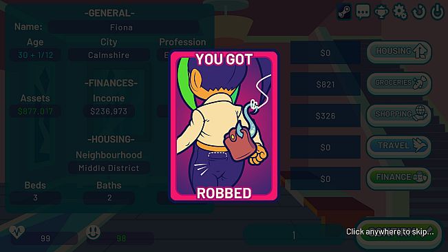 Personal Finance Simulator