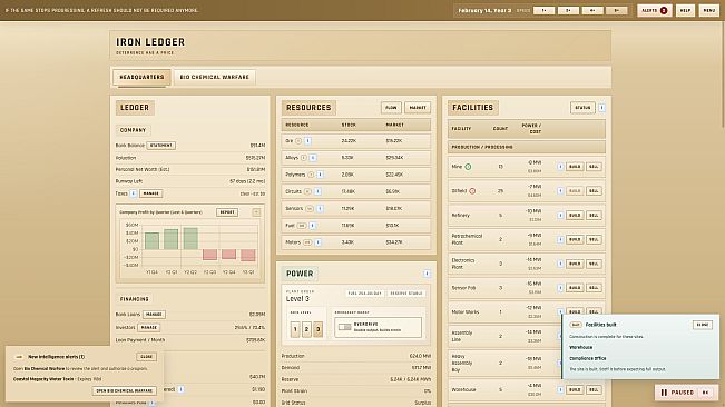 Iron Ledger: Deterrence Has A Price