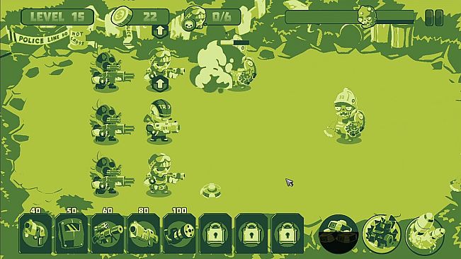 Soldiers vs Zombies: Tower Defense