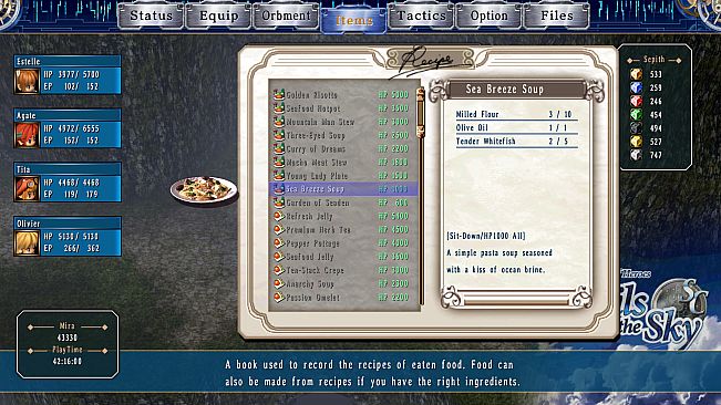 The Legend of Heroes: Trails in the Sky SC