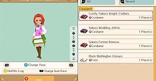 Cherry Blossom Set - WorldNeverland - Daily Life in the Elnea Kingdom - Another Life Adventure