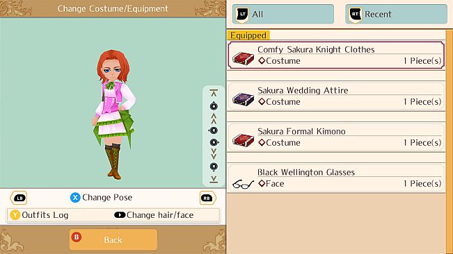 Cherry Blossom Set - WorldNeverland - Daily Life in the Elnea Kingdom - Another Life Adventure