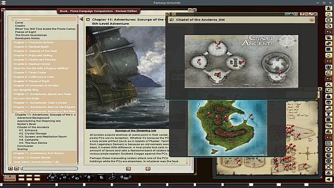 Fantasy Grounds - Pirate Campaign Compendium Revised Edition (5E)
