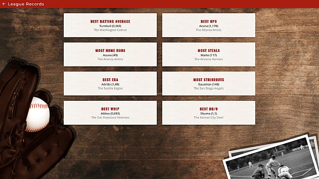 Astonishing Baseball Manager