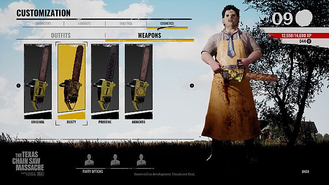 The Texas Chain Saw Massacre - Chainsaw Skin Variants