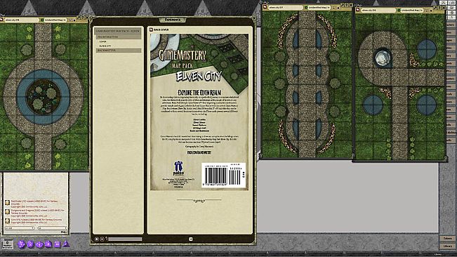 Fantasy Grounds - Pathfinder RPG - GameMastery Map Pack Elven City