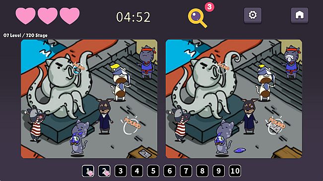 Spot the Difference: Detective Neko