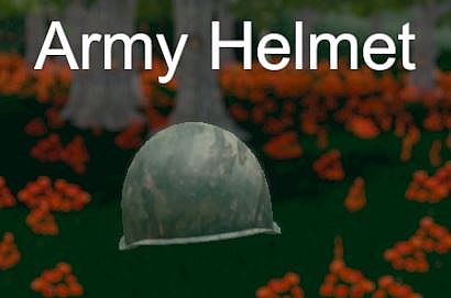 Hide and Seek - Army Helmet