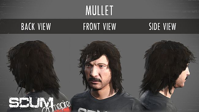 SCUM Male Hair Pack