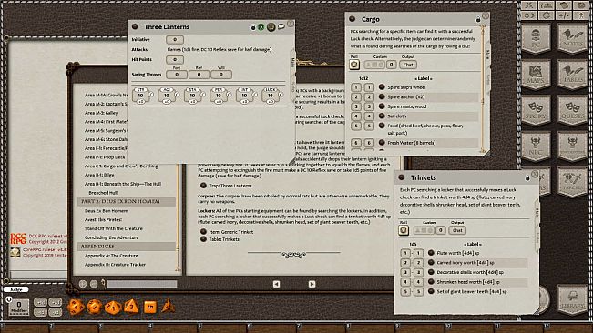 Fantasy Grounds - Dungeon Crawl Classics Horror #5: Creep, Skrag, Creep! (DCC)