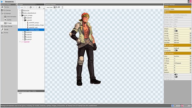 RPG Developer Bakin SMILE Characters DX Vol.2