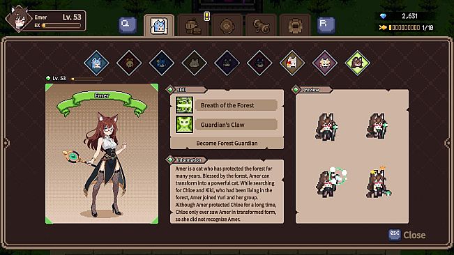 Cat Girl Survivor - New Character "Emer"